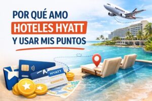 Hotel Hyatt de lujo mostrando cómo usar hoteles Hyatt con puntos y aprovechar los beneficios de World of Hyatt para viajar mejor.