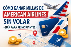 Cómo ganar millas de American Airlines sin volar (guía para principiantes)