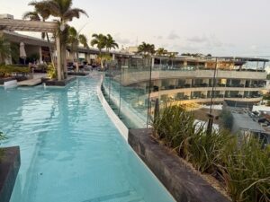 Vista desde la piscina rooftop del Hyatt Centric Playa del Carmen