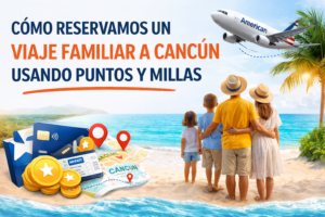 Cómo reservamos un viaje familiar a Cancún usando puntos y millas