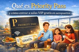 Qué es Priority Pass y cómo acceder a salas VIP gratis en aeropuertos con tarjeta de crédito