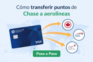 Cómo transferir puntos de Chase a aerolíneas paso a paso